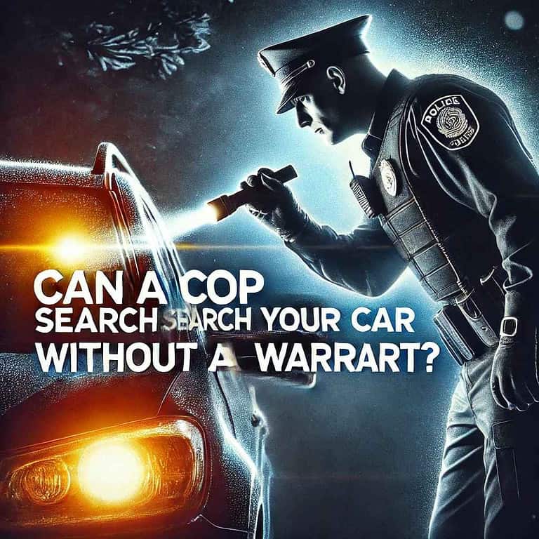 Can a Cop Search Your Car Without a Warrant? The Shocking Truth!