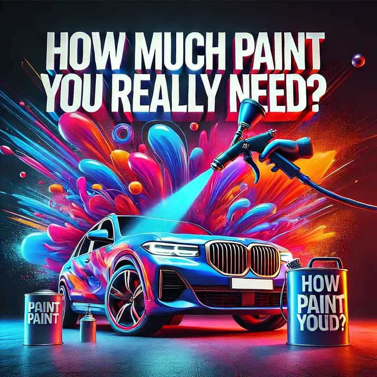 How Much Paint Do You Need to Paint a Car? The Answer Will Shock You!